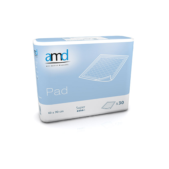 AMD Pad Super, alèses incontinence bordables