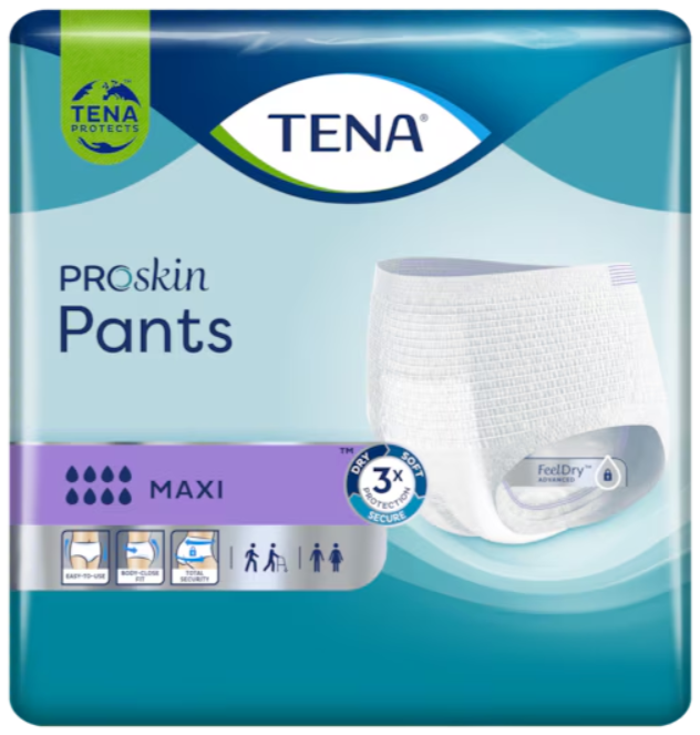 TENA ProSkin Pants Maxi, sous-vêtements absorbants